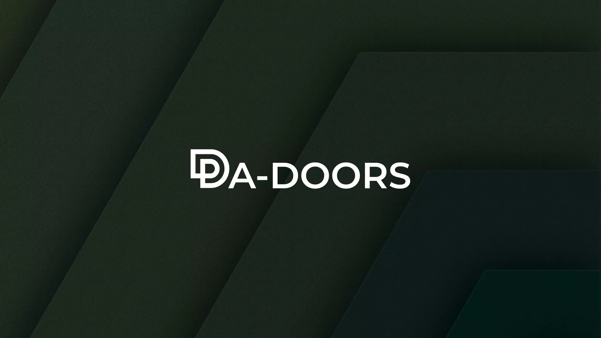Создание логотипа компании «DA-DOORS» в Трёхгорном